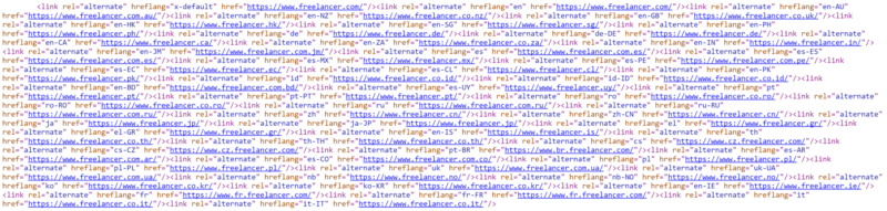 many hreflang tags
